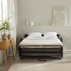 Calicosy - Slaapbank - Ecru - 185x104x90 cm
