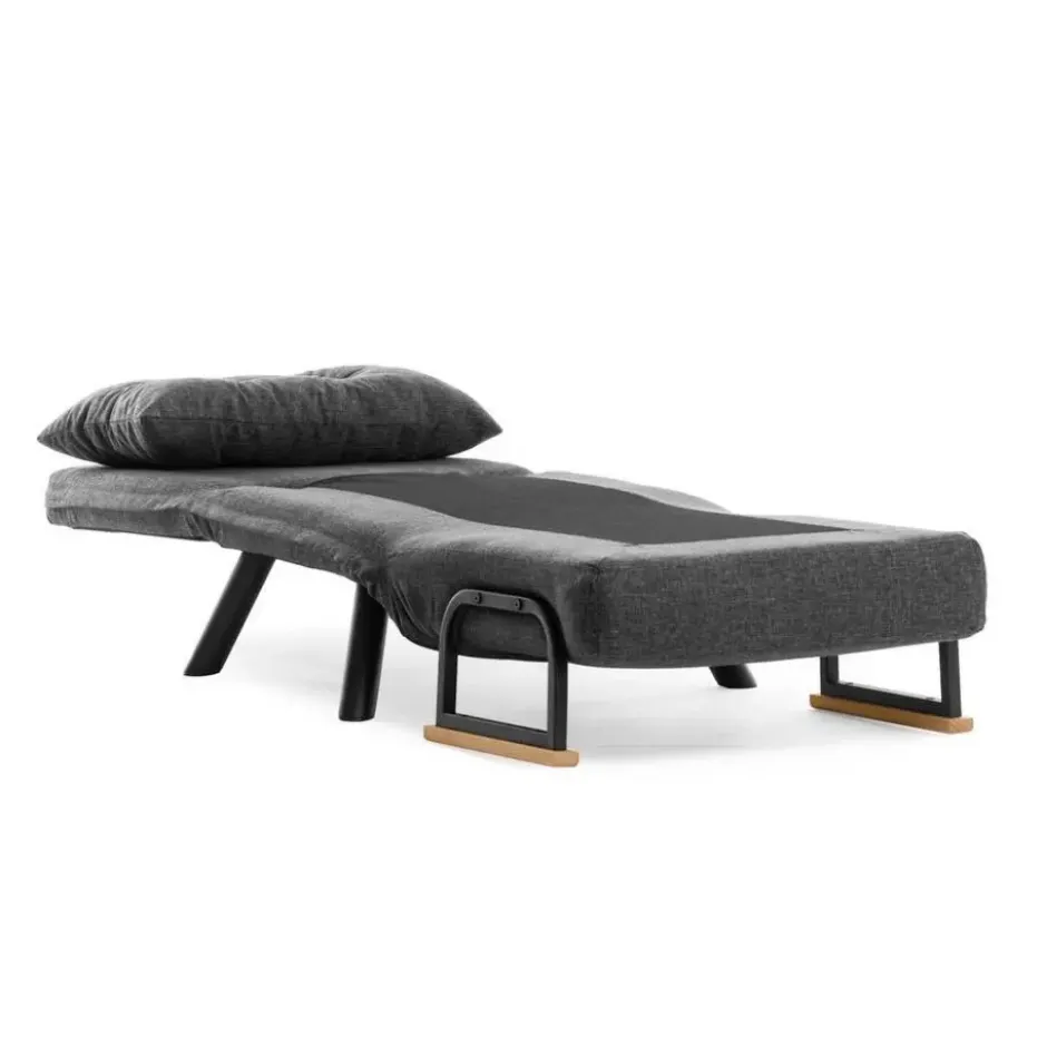 CALICOSY - Slaapfauteuil in stof SANDO - 50x67x41 cm