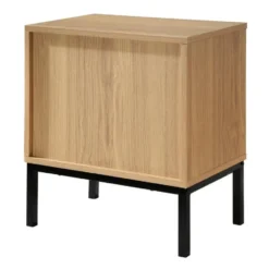 Calicosy - TARA Nachtkastje 2 lades - Licht hout - 29x45x51 cm