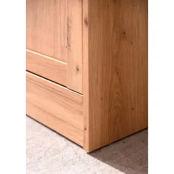 Calicosy - TIMBER Vitrinekast met 6 deuren - Eikenhout - 40x120x200 cm