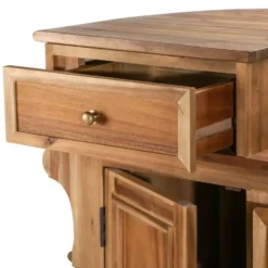 Calicosy - Toonbank ESTAMINET - Donker hout 200x60x110 cm