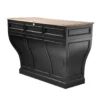 Calicosy - Toonbank PROCOPE - Donker hout 150x60x100 cm