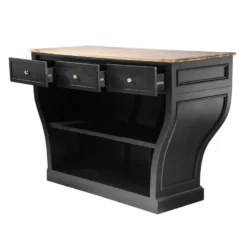 Calicosy - Toonbank PROCOPE - Donker hout 150x60x100 cm