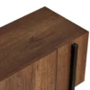 Calicosy - TV-meubel ATLAS - Walnoot/Zwart - 180x30x45 cm