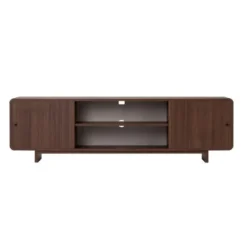 Calicosy - Tv-meubel CELENA - Donker hout 180x34x52 cm