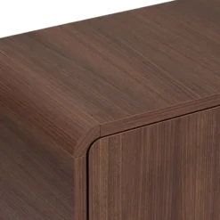 Calicosy - Tv-meubel CELENA - Donker hout 180x34x52 cm