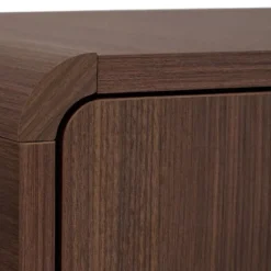 Calicosy - Tv-meubel CELENA - Donker hout 180x34x52 cm