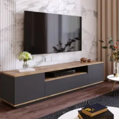 CALICOSY - TV-Meubel FR7-AA - - 44,6x180x44,5 cm