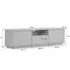 Calicosy - Tv-meubel LUME - Wit 160x30x42 cm