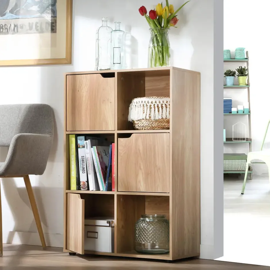 Calicosy - 6-unit kast met drie deuren MODU - 29x60x90 cm