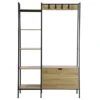 Calicosy - 5-vaks kledingkast LEXIE - 35x105x160 cm