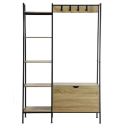 Calicosy - 5-vaks kledingkast LEXIE - 35x105x160 cm
