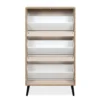 Calicosy - VIGO Schoenenkast - Terracotta - 24x70x125 cm