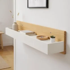 Calicosy - Wandplank EVE - Wit 60x10x12 cm