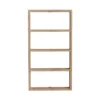 CALICOSY - Wandplank met 4 legplanken LYA - 9x43,2x80 cm
