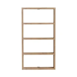 CALICOSY - Wandplank met 4 legplanken LYA - 9x43,2x80 cm