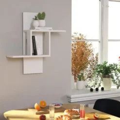 CALICOSY - Wandplank met 2 legplanken MILL - 20x64x70 cm