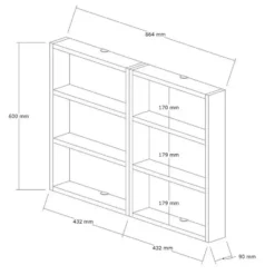 CALICOSY - Wandrek JOY - 60x84,6x9 cm
