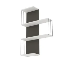 CALICOSY - Wandrek met 4 legplanken CAMBEL - 19x64x96 cm
