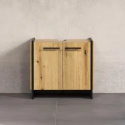 Calicosy - Wastafel, ELLIE - licht hout 60x34x56 cm