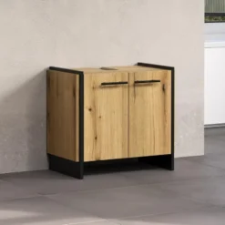 Calicosy - Wastafel, ELLIE - licht hout 60x34x56 cm