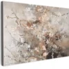 Canvas Schilderij 90x60 cm Amandelbloesem - Kunst - Van Gogh - Beige - Abstract