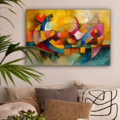 Canvas Schilderij 60x40 cm Kunst - Abstract - Modern