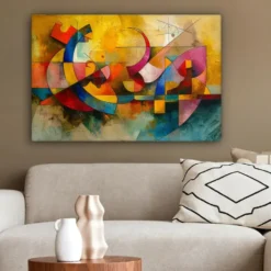 Canvas Schilderij 60x40 cm Kunst - Abstract - Modern