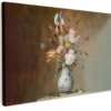 Canvas Schilderij 60x40 cm Oude meesters - Bloemen - Balthasar van der Ast
