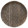 Casa Vivante Calabria Decoratie Bord Ø27 cm donkergoud
