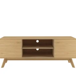 Cassie - Tv-meubel met 2 deuren in eikenoptik