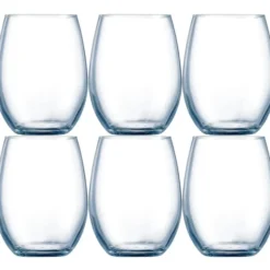 Chef & Sommelier Drinkglazen - 6x stuks - glas - 440 ml