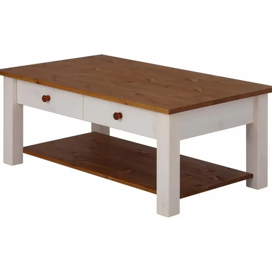 Chicago - Salontafel honingwit grenen