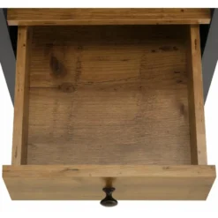 Chris - Kast met 1 deur en 1 lade eiken spaanplaat