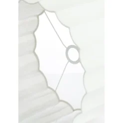 Cilinder lampenkap Disli - Wit - Ø35cm