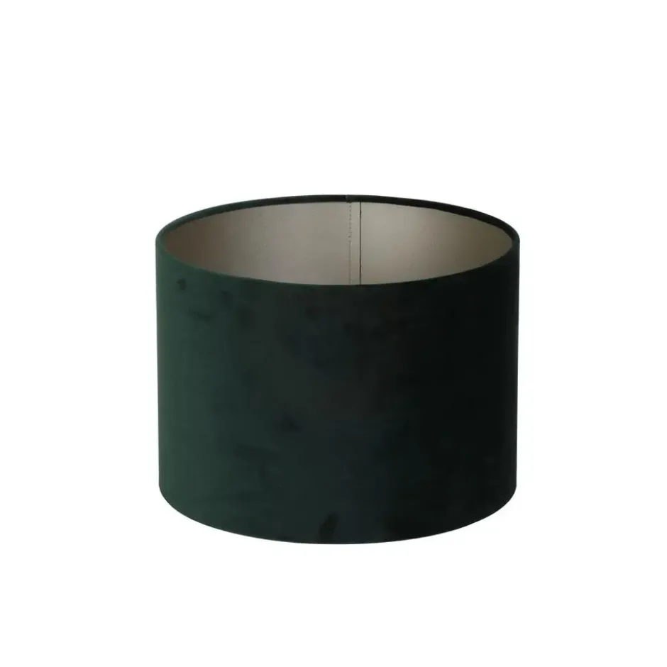 Cilinder Lampenkap Velours - Dutch Green - Ø30x21cm