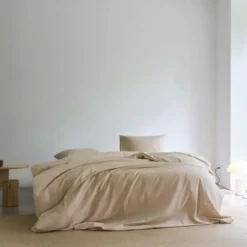 Cinderella - Dekbedovertrek Morning Flanel - 260x250 cm - Licht Zand