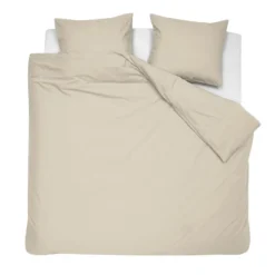 Cinderella - Dekbedovertrek Morning Flanel - 260x250 cm - Licht Zand