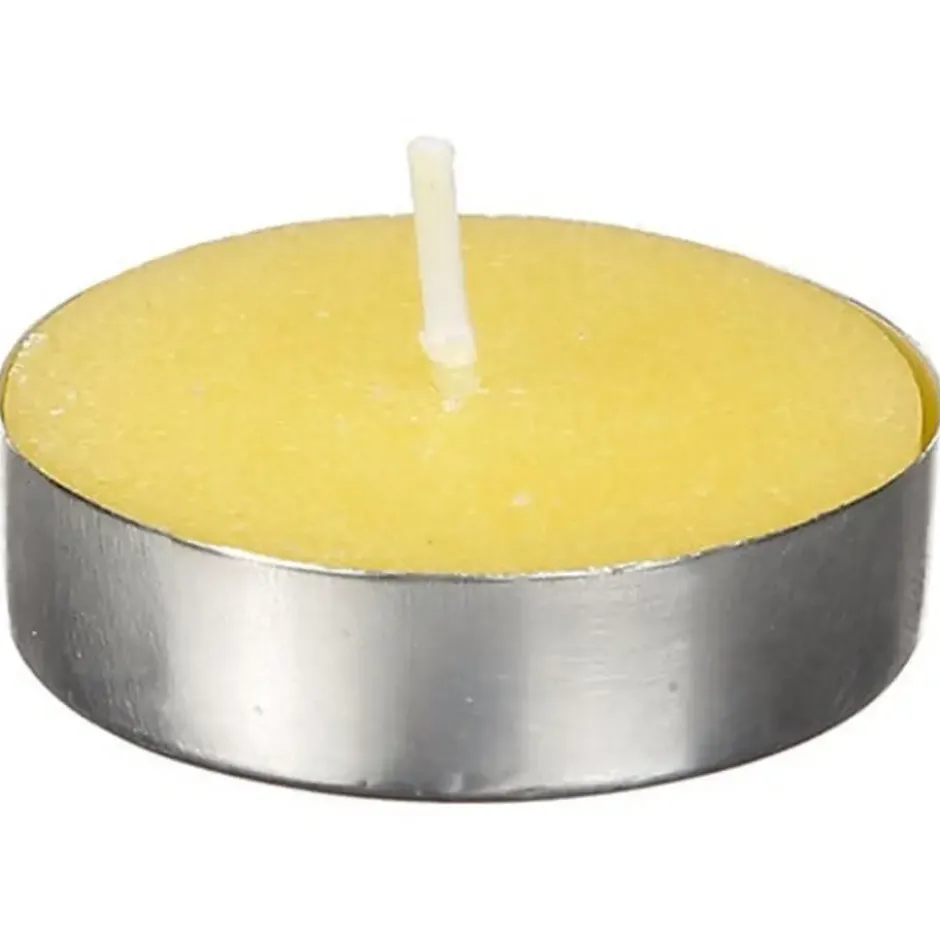 Citronella geur theelichtjes - Citrusgeur - 24x stuks