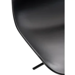 CLP Barkruk Aveiro zwart Frame - Kunststof - zwart