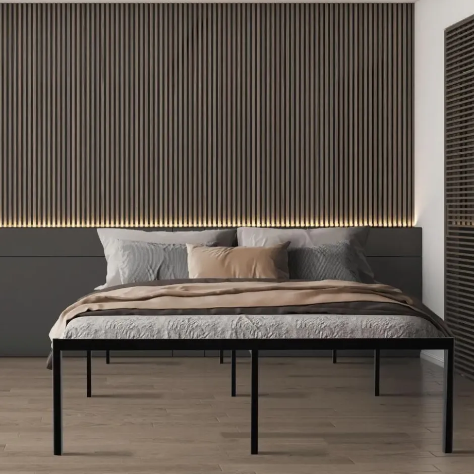 CLP Bed Hamlin 41x90x200 cm - zwart