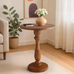 CLP Bijzettafel Adamsville Hout - bruin