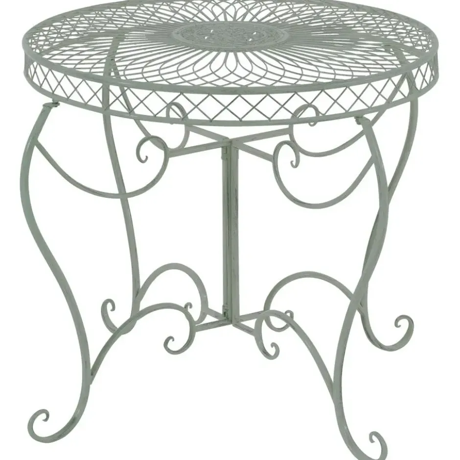 CLP Bijzettafel tuin Sheela Metaal - antiek/groen