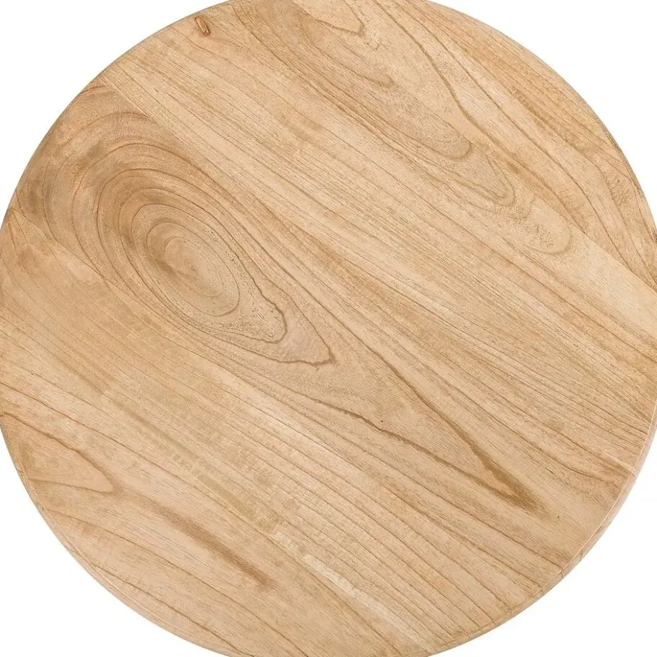 CLP Bijzettafel Wiva bruin Frame - Hout - natura