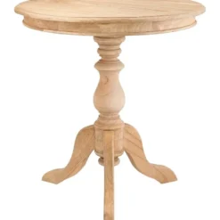 CLP Bijzettafel Wiva bruin Frame - Hout - natura