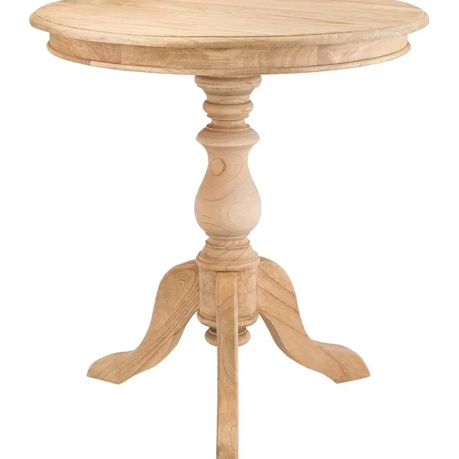 CLP Bijzettafel Wiva bruin Frame - Hout - natura