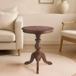 CLP Bijzettafel Wiva natura Frame - Hout - bruin