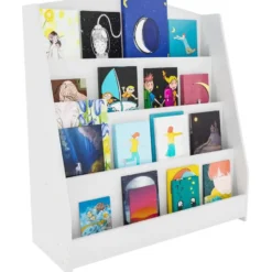 CLP Boekenkast Melfa Hout - wit