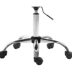 CLP Bureaustoel Alamosa chroom Frame - Kunstleer - grijs