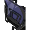 CLP Bureaustoel Auburn zwart Frame - Microfiber - purper